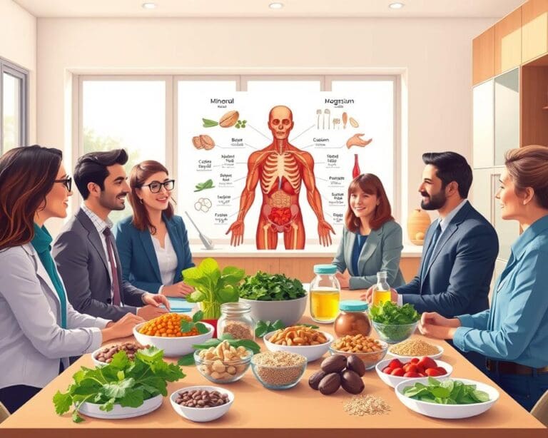 Wie unterstützen Mineralstoffe den Körper?