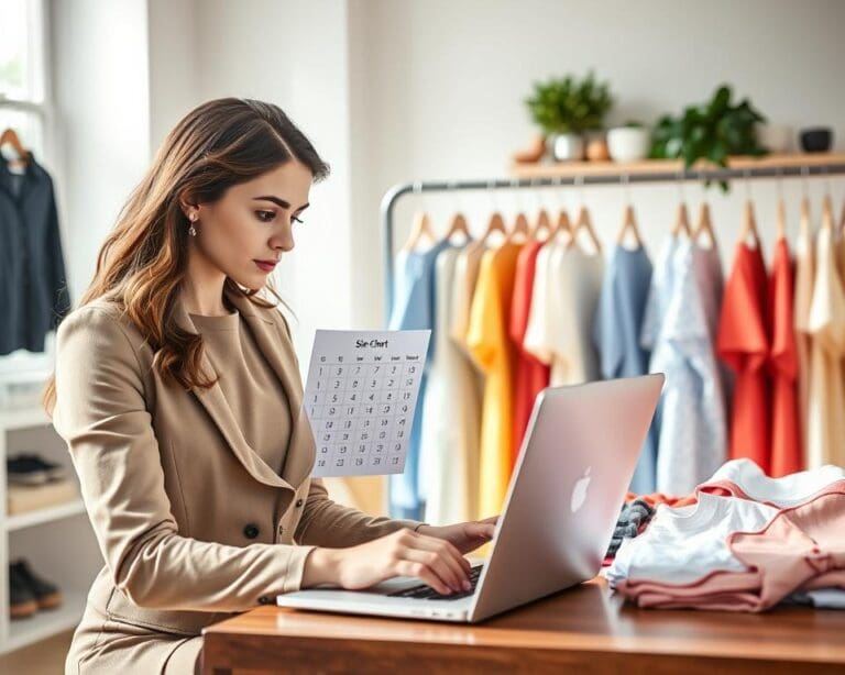 Größe Kleidung online