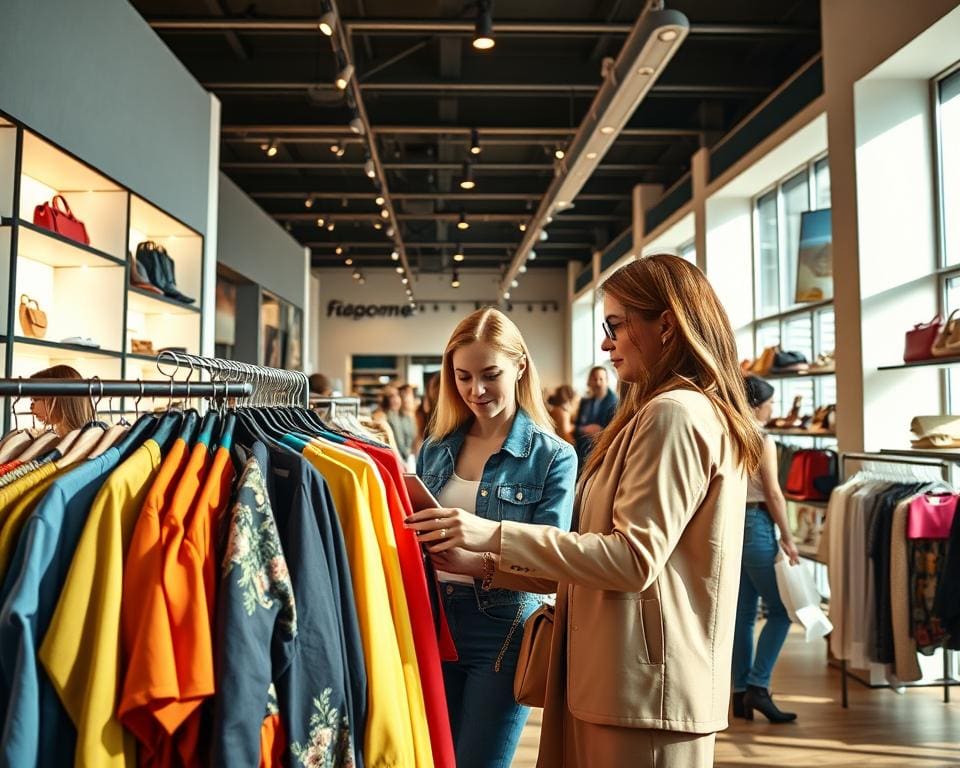 Mode Shop Auswahl