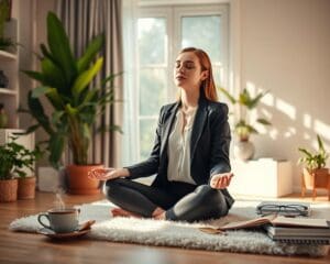 Wie bleibt man auch bei Stress entspannt?