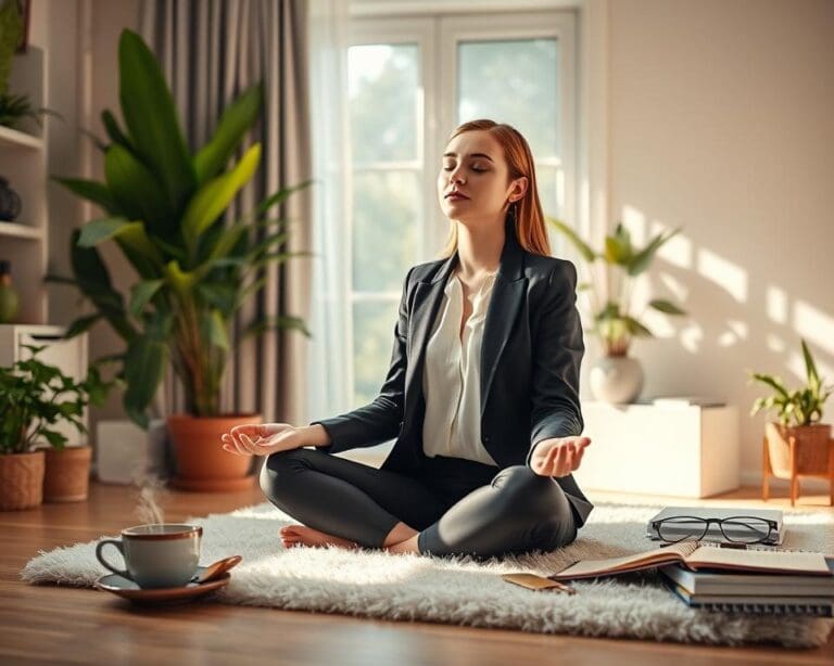 Wie bleibt man auch bei Stress entspannt?