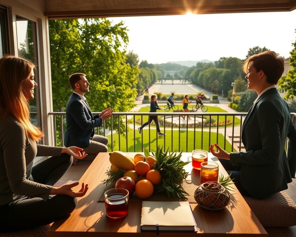 Gewohnheiten Wohlbefinden