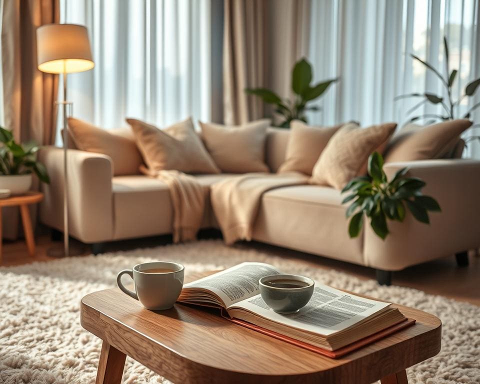 Zuhause Ruhe Komfort einrichten
