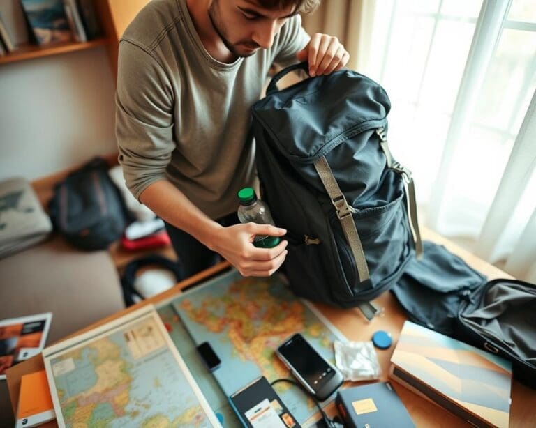 Backpacking Reise vorbereiten