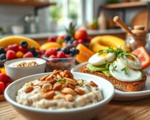 gesundes Frühstück