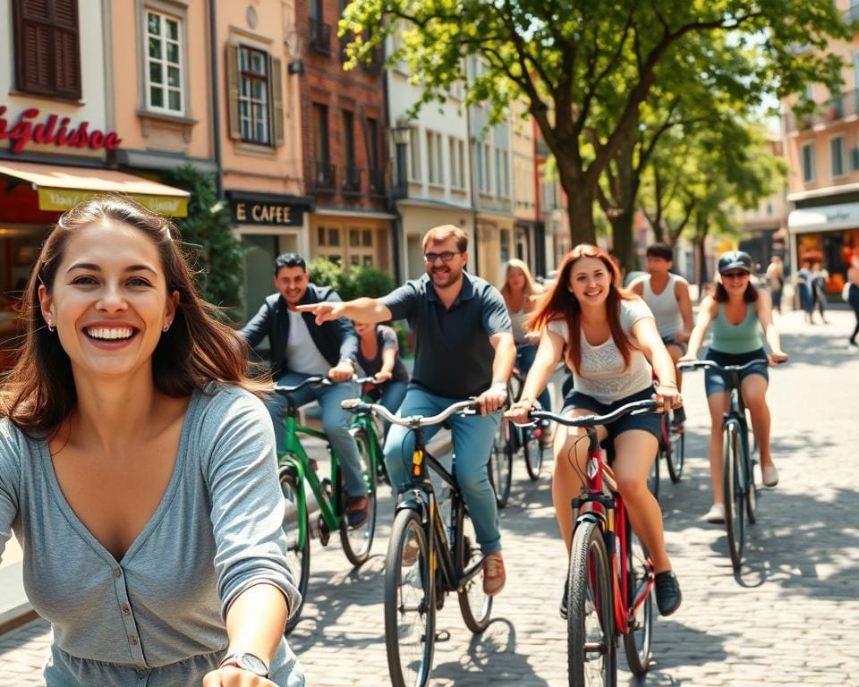 Fahrradtour Stadt