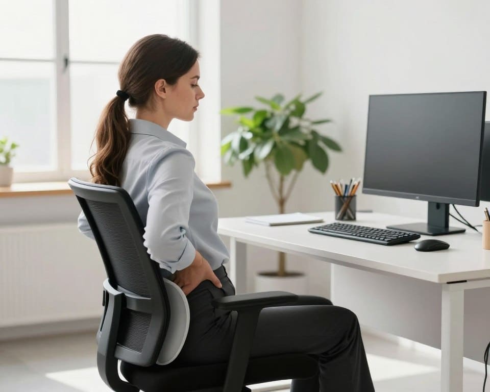 Rückenschmerzen Büro
