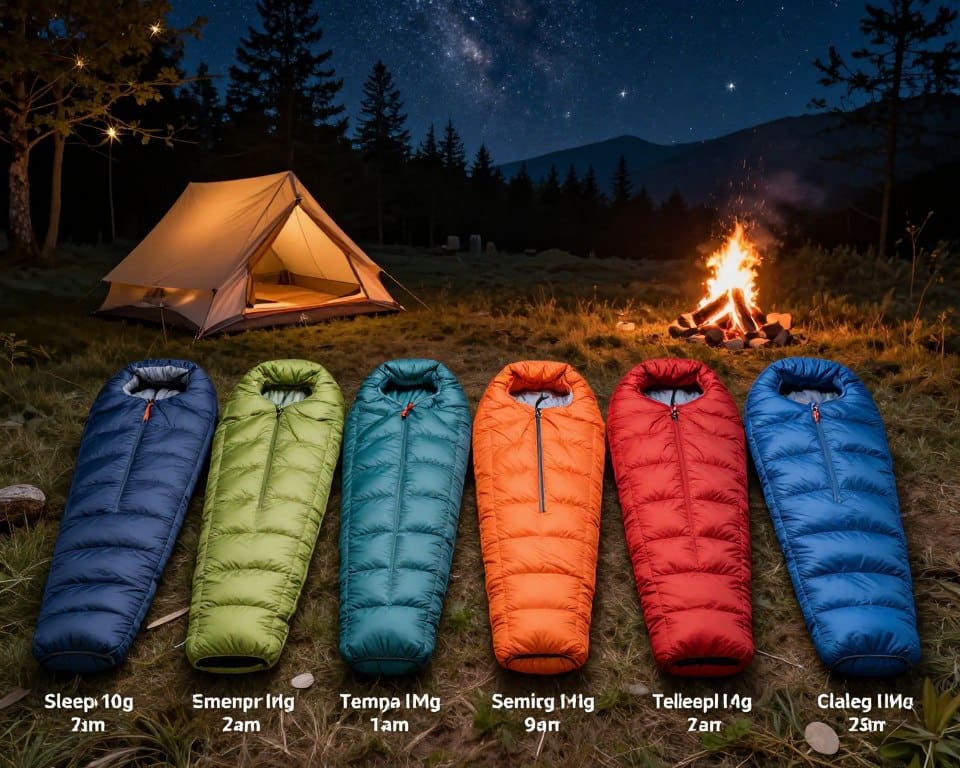 Schlafsack auswählen