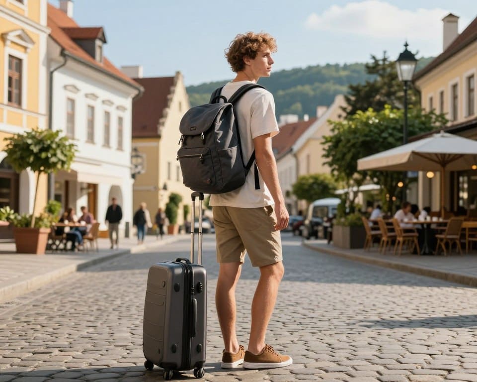Reisen mit wenig Gepäck